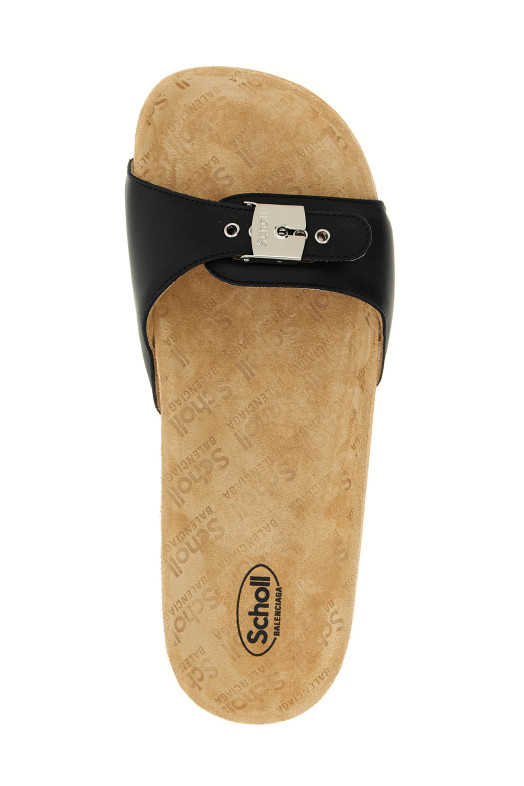 Сандалии Balenciaga x Scholl, черные 827426WB2U11180