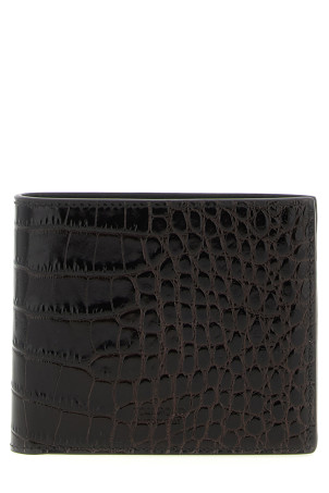 Кошелек из крокодиловой кожи, коричневый TOM FORD Y0410LCL439S1B087 Кошелек из крокодиловой кожи, коричневый TOM FORD Y0410LCL439S1B087