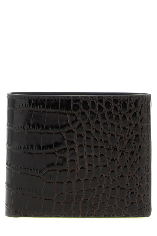 Кошелек из крокодиловой кожи, коричневый TOM FORD Y0410LCL439S1B087 Кошелек из крокодиловой кожи, коричневый TOM FORD Y0410LCL439S1B087