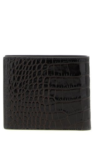 Кошелек из крокодиловой кожи, коричневый TOM FORD Y0410LCL439S1B087 Кошелек из крокодиловой кожи, коричневый TOM FORD Y0410LCL439S1B087