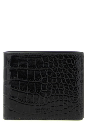Кошелек из крокодиловой кожи Черный TOM FORD Y0410LCL439S1N001 Кошелек из крокодиловой кожи Черный TOM FORD Y0410LCL439S1N001