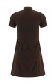 'Interlock Tracksuit Mini' dress Brown 'Interlock Tracksuit Mini' dress Brown
