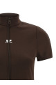 'Interlock Tracksuit Mini' dress Brown 'Interlock Tracksuit Mini' dress Brown