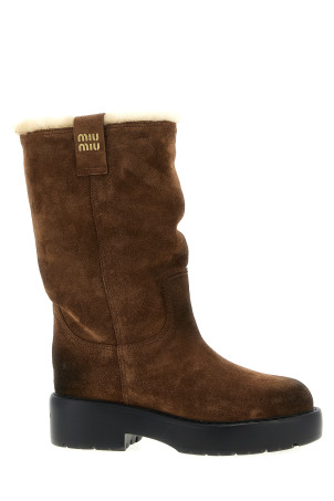 Suede boots Brown Suede boots Brown