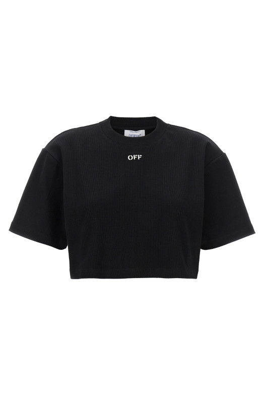 'Off stamp' T-shirt Black 'Off stamp' T-shirt Black