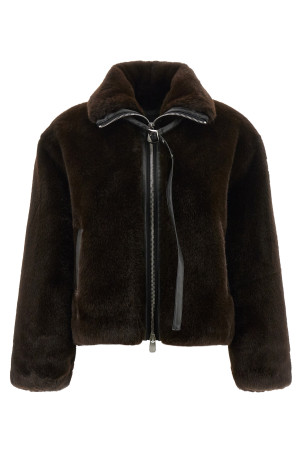 'Estebana' blouson Brown