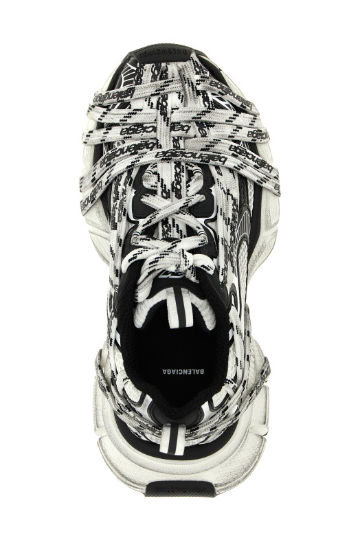 Кроссовки «3XL Extreme Laces» Черно-серые 825598W3XHL9010