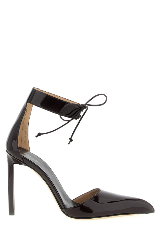 Patent leather pumps Bordeaux