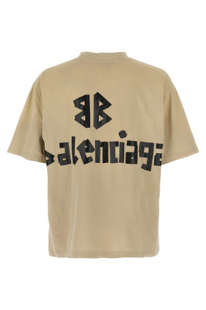 'Tape Type' T-shirt Beige 'Tape Type' T-shirt Beige