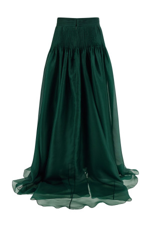Спідниця «Pintucked Organza» Зелена F2511E319CRG034 Спідниця «Pintucked Organza» Зелена F2511E319CRG034