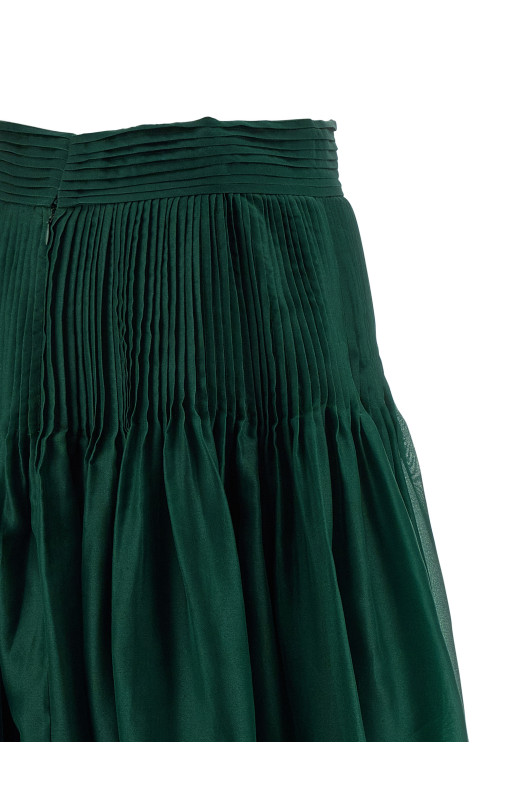 Спідниця «Pintucked Organza» Зелена F2511E319CRG034 Спідниця «Pintucked Organza» Зелена F2511E319CRG034