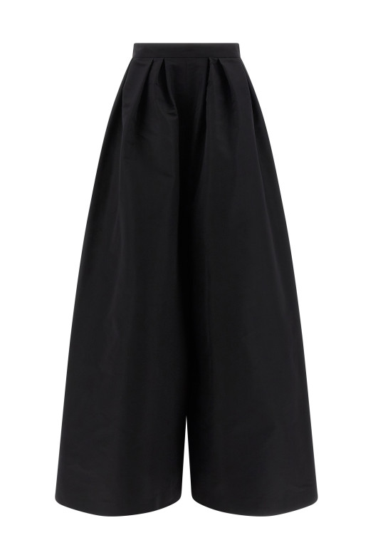 Штани Palazzo Чорні CAROLINA HERRERA F2511N423SFA001