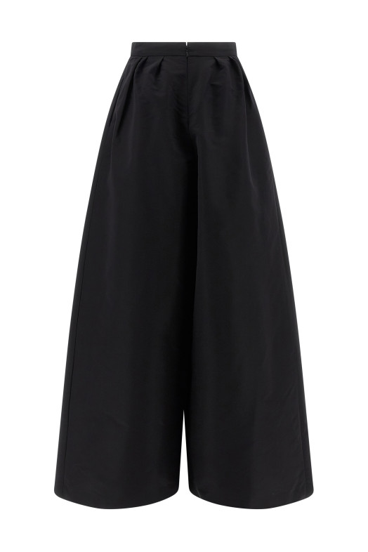 Штани Palazzo Чорні CAROLINA HERRERA F2511N423SFA001