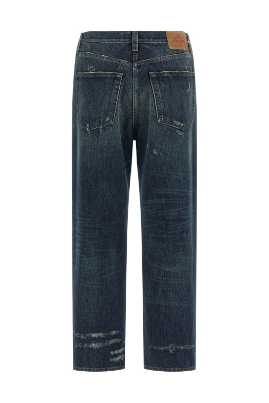 Distressed jeans Blue Distressed jeans Blue