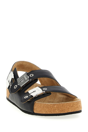 Сандалі Balenciaga x Scholl Чорні 840207WB2U11180 Сандалі Balenciaga x Scholl Чорні 840207WB2U11180