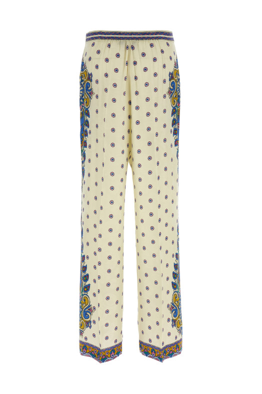 Брюки Palazzo White ETRO WREA0014AQ115X0800 Брюки Palazzo White ETRO WREA0014AQ115X0800