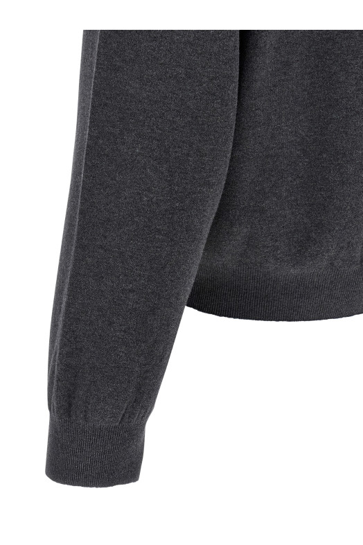 Свитер с полузастежкой-молнией Серый BALENCIAGA 848830T34231262 Свитер с полузастежкой-молнией Серый BALENCIAGA 848830T34231262