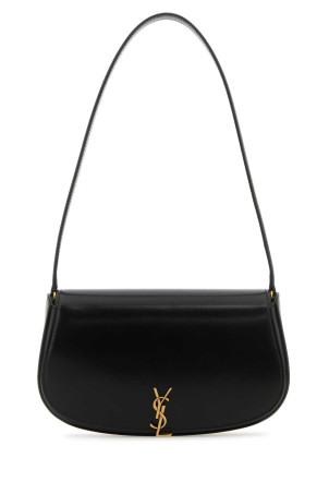 Black leather Voltaire shoulder bag Black SAINT LAURENT (7796420SX0W)