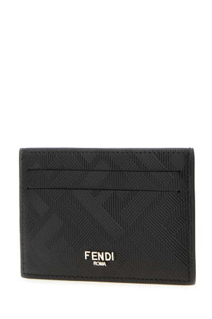 Чорний шкіряний картхолдер Black FENDI (7M0371AJF4) Чорний шкіряний картхолдер Black FENDI (7M0371AJF4)