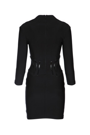 MINI ABITO SCOLLO V ELISABETTA FRANCHI (AB79757E2) MINI ABITO SCOLLO V ELISABETTA FRANCHI (AB79757E2)