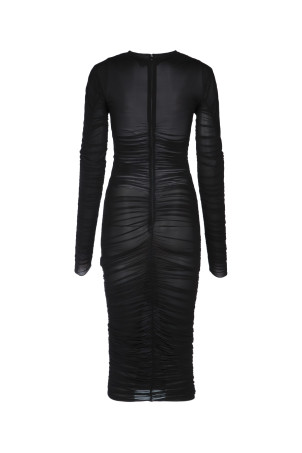 ABITO MIDI MANICA LUNGA ELISABETTA FRANCHI (AB88857E2) ABITO MIDI MANICA LUNGA ELISABETTA FRANCHI (AB88857E2)