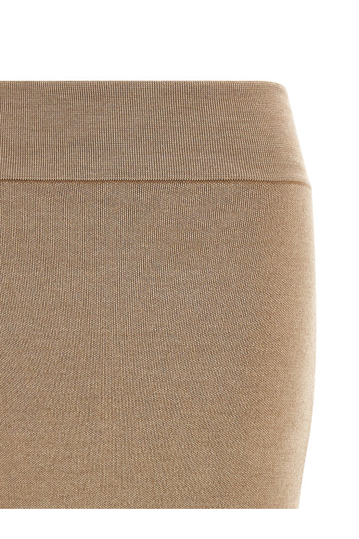 Юбка «La Jupe Maille Doppio» Бежевый 25HSKW00633AK00185015