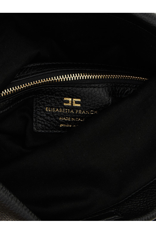 Сумка через плечо с логотипом Черная ELISABETTA FRANCHI BS48N58E2110 Сумка через плечо с логотипом Черная ELISABETTA FRANCHI BS48N58E2110