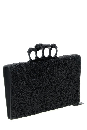 'Knuckle' flat clutch Black