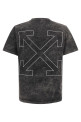 'Outline Arrow' T-shirt Black