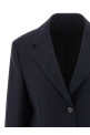 Двохкнопковий блейзер Blue PRADA P570PSOOO17VZF0008 Двохкнопковий блейзер Blue PRADA P570PSOOO17VZF0008
