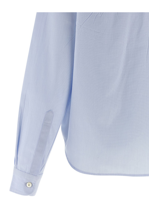 Сорочка Fil-à-fil СИНЯ PRADA P481ISOOO1650F0M10 Сорочка Fil-à-fil СИНЯ PRADA P481ISOOO1650F0M10