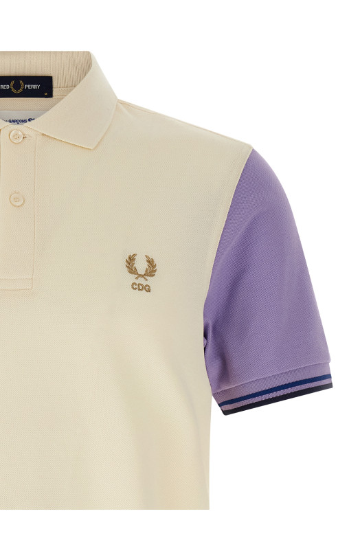 Polo Comme des Garçons Shirt x Fred Perry White