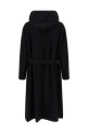 Hooded coat Black