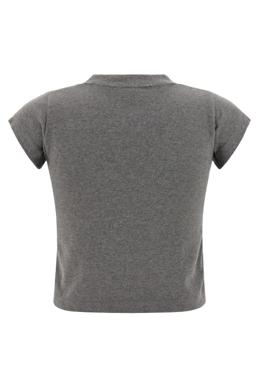 'Shrunk Luxury Script' T-shirt Gray 'Shrunk Luxury Script' T-shirt Gray