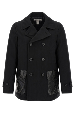 Двубортный кабан Черный COMME DES GARCONS SHIRT FPC501W251 Двубортный кабан Черный COMME DES GARCONS SHIRT FPC501W251