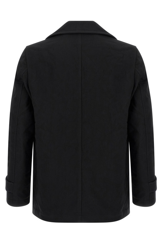 Двубортный кабан Черный COMME DES GARCONS SHIRT FPC501W251