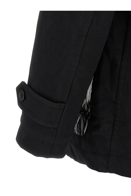 Двубортный кабан Черный COMME DES GARCONS SHIRT FPC501W251