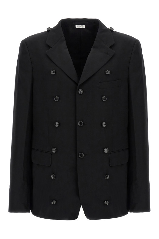 Двухслойное пальто-блейзер Черный COMME DES GARÇONS HOMME PLUS PPJ0421
