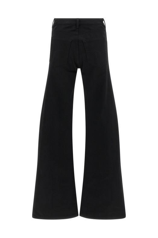 Джинсы с закругленной талией Черный BALENCIAGA 848019TTWA41000