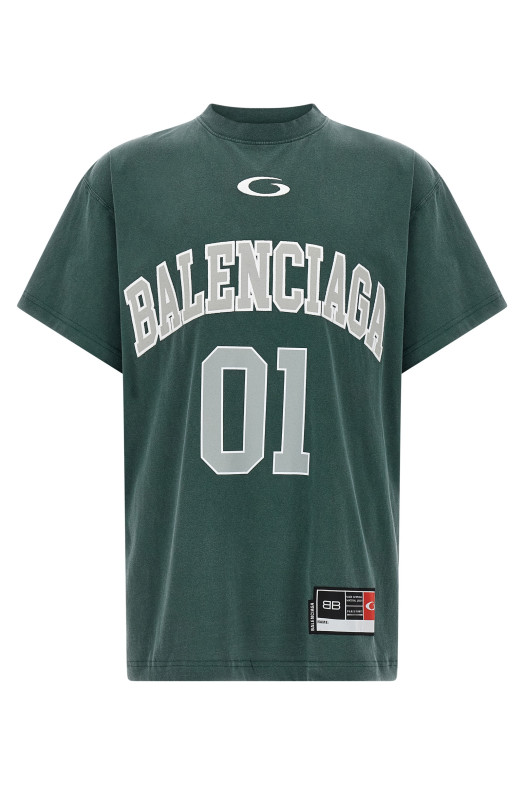'Basketball' T-shirt Green 'Basketball' T-shirt Green
