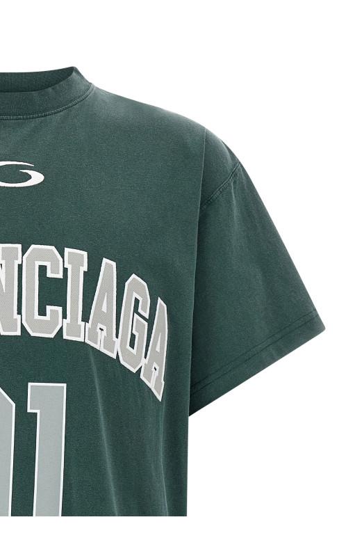 'Basketball' T-shirt Green 'Basketball' T-shirt Green