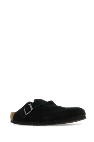 Черные замшевые туфли Boston Черные BIRKENSTOCK (1027067) Черные замшевые туфли Boston Черные BIRKENSTOCK (1027067)