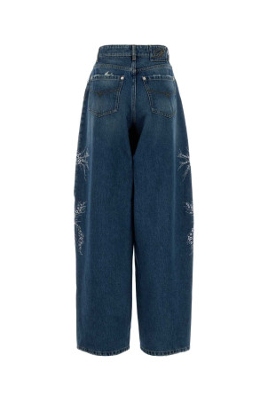 Джинси з широкими штанинами BLUMARINE (4J122A) Джинси з широкими штанинами BLUMARINE (4J122A)