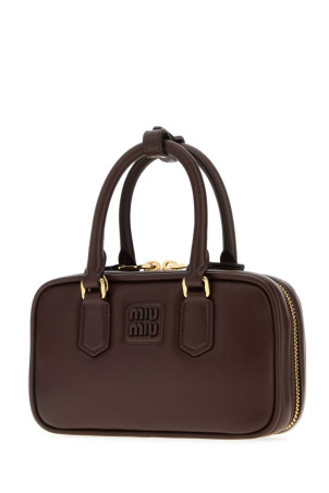 Brown nappa leather handbag MIU MIU (5BP088ACR3) Brown nappa leather handbag MIU MIU (5BP088ACR3)