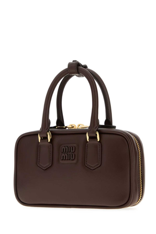 Brown nappa leather handbag MIU MIU (5BP088ACR3) Brown nappa leather handbag MIU MIU (5BP088ACR3)