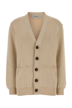 Бежевый кардиган Danielle из эластичной хлопковой смеси GOLDEN GOOSE DELUXE BRAND (GWP00950P001972)