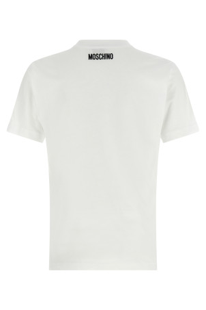 Футболка з вишивкою Біла MOSCHINO J070454411001