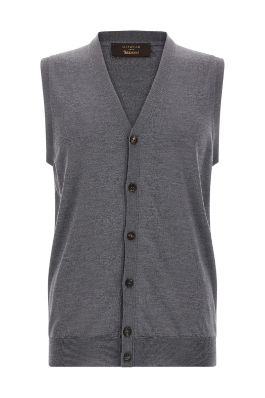 Жилет Flexwool Серый ZANONE 811946Z0290N7284
