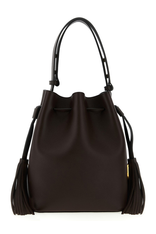 Valentino Garavani VLogo Signature shoulder bag Brown Valentino Garavani VLogo Signature shoulder bag Brown