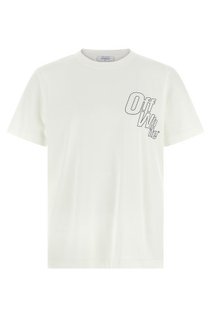 'Outline Arrow Slim' T-shirt White 'Outline Arrow Slim' T-shirt White